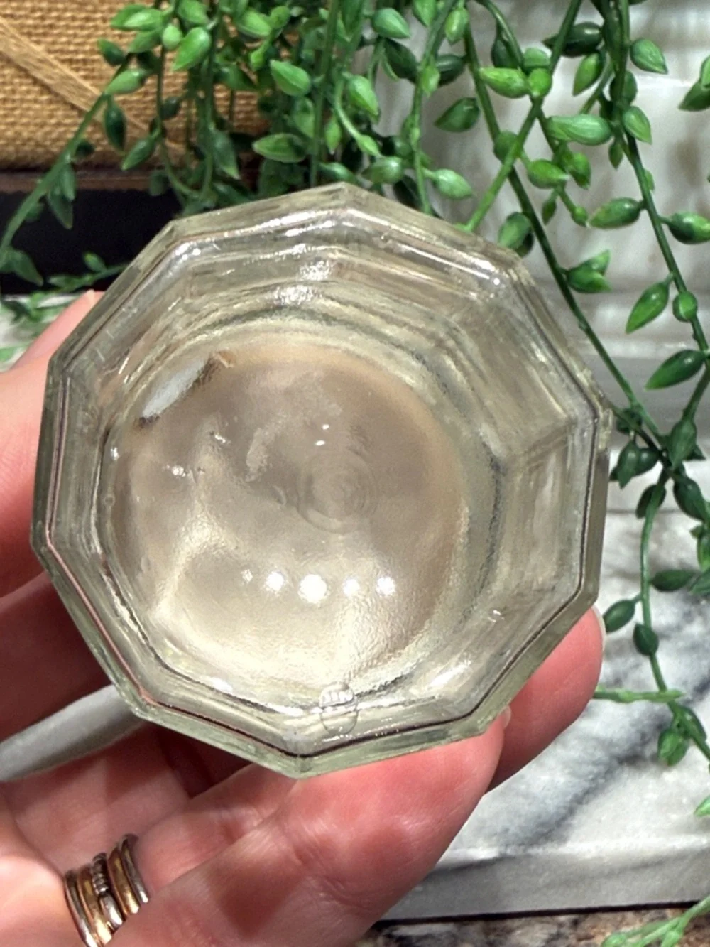 Vintage jelly/jam jar